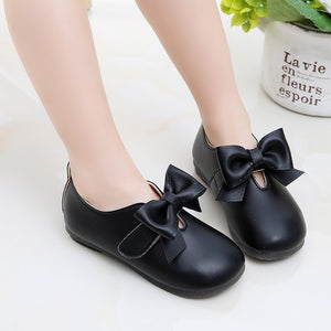 VFOCHI 2019 Girls Leather Shoes for Kids Low Heeled Girls Wedding Shoes Children Princesss Shoes Teenager Girls Dancing Shoes