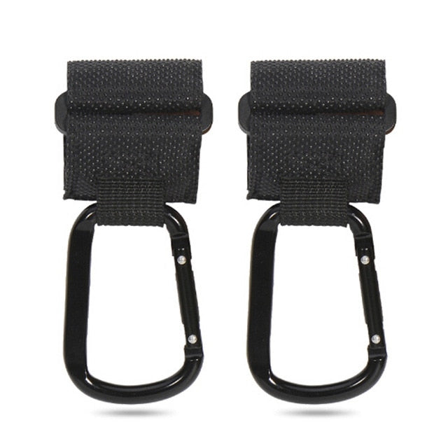 2Pcs/Lot Baby Stroller Hook Strong Hanger For Baby Pushchair Prams Poussette Hook Stroller Organizer Hanger Hook For Diaper Bags