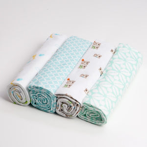 100% Cotton Muslin Diapers Baby Swaddle Baby Blankets Newborn Muslin Blanket Infant Wrap Soft Children's Blanket Swaddle Wrap