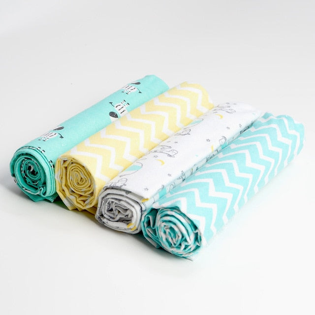 100% Cotton Muslin Diapers Baby Swaddle Baby Blankets Newborn Muslin Blanket Infant Wrap Soft Children's Blanket Swaddle Wrap