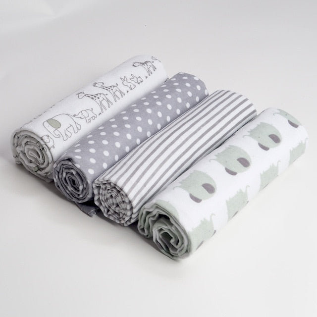 100% Cotton Muslin Diapers Baby Swaddle Baby Blankets Newborn Muslin Blanket Infant Wrap Soft Children's Blanket Swaddle Wrap