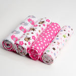 100% Cotton Muslin Diapers Baby Swaddle Baby Blankets Newborn Muslin Blanket Infant Wrap Soft Children's Blanket Swaddle Wrap