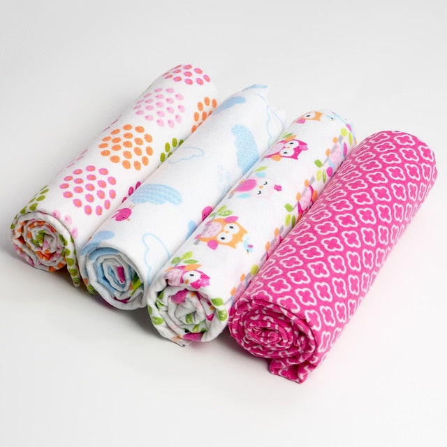 100% Cotton Muslin Diapers Baby Swaddle Baby Blankets Newborn Muslin Blanket Infant Wrap Soft Children's Blanket Swaddle Wrap