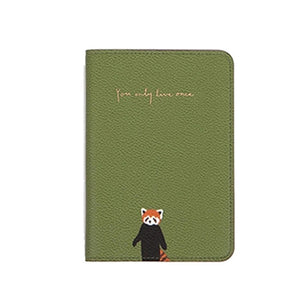 Printing Women ID Passport Holder PU Leather Card Holder Travel Passport Cover For Men Flamingo Cover On The Passport Organizer