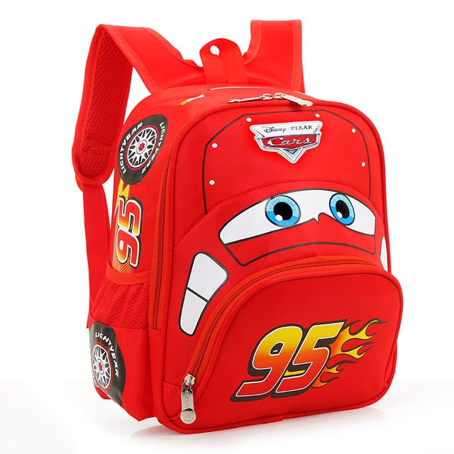 Plush car children's bag kindergarten female baby boy safety backpack primary school students 3-6 years old