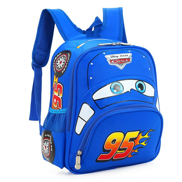 Plush car children's bag kindergarten female baby boy safety backpack primary school students 3-6 years old