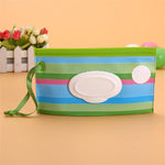 Fashion Wipes Carrying Case Clutch and Clean Wet Wipes Bag for Stroller Cosmetic Pouch with Easy-Carry Snap-Strap 30 Models