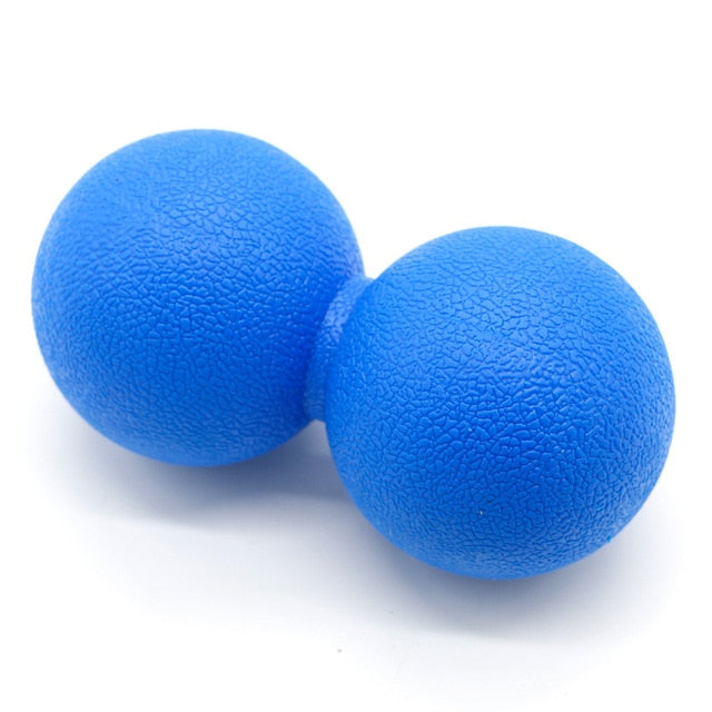 Fitness Peanut Massage Ball Relaxing Relieve Pain Lacrosse Myofascia Pilates Yoga Gym Fascia Ball Body Exercise Equipment Balls