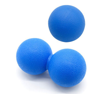 Fitness Peanut Massage Ball Relaxing Relieve Pain Lacrosse Myofascia Pilates Yoga Gym Fascia Ball Body Exercise Equipment Balls