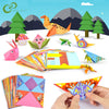 Montessori toys 3D DIY child toy Origami Cartoon Animal Book Toy Kids DIY Paper Art Baby Early Learning Education Toys Gifts ZXH