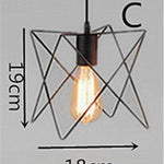 Modern Iron Net Pendant Light Restaurant Living Room Led Hanging Lamp Simple Kitchen Fixtures Cafe Lighting Luminaire Decor Loft