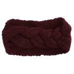 AWAYTR Knitted Knot Cross Headband for Women Autumn Winter Girls Hair Accessories  Headwear  Elastic Hair Band Hair Accessories