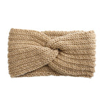 AWAYTR Knitted Knot Cross Headband for Women Autumn Winter Girls Hair Accessories  Headwear  Elastic Hair Band Hair Accessories