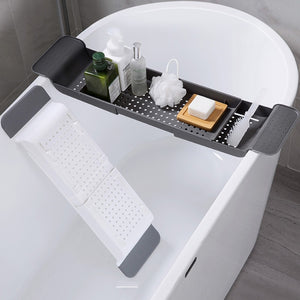 Retractable Bathtub Storage Rack Bath Tray Shelf Tub Multi-function Bathroom Tools Towel Storage shelf Kitchen Sink Drain Holder