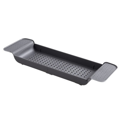 Retractable Bathtub Storage Rack Bath Tray Shelf Tub Multi-function Bathroom Tools Towel Storage shelf Kitchen Sink Drain Holder