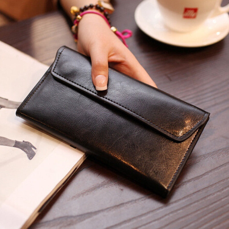 Envelope Clutch Purse Handbag Women Leather Handbags Genuine Leather Bag Ladies Hand Bags Card Holder Mini Woman Bag Handbag