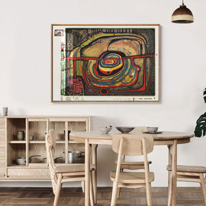 ג'ואן מירו affiche בציר מופשט צבעי מים וול ארט פוסטרים והדפסים מפורסם בד ציור סלון קישוט הבית