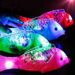 Fun Simulation Fish Educational Toys Boys Kids Creative Pet Magical LED Lights Swim Fish Electric Toy Car For Children Gifts