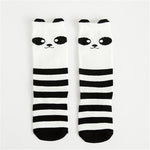 1 Pair Unisex Lovely Cute Cartoon Fox Kids baby Socks Knee Girl Boy Baby Toddler Socks animal infant Soft Cotton socks 0-3 Y