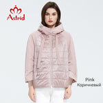 Astrid 2020 Spring coat women Outwear trend Jacket Short Parkas casual fashion female high quality Warm Thin Cotton ZM-8601