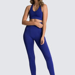 seamless hyperflex workout set sport leggings and top set yoga outfits for women sportswear athletic clothes gym sets 2 piece