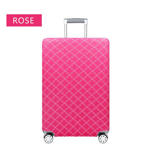 World Map Travel Luggage Suitcase Protective Cover Trolley Baggage Bag Cover Men's Women's Thick Elastic Case For Suitcase 272