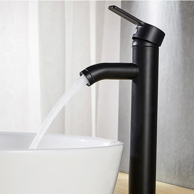 Single Handle Bathroom Basin Faucets Cold/Hot Mixer