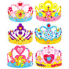 DIY Crafts Toy Crown Creative Paper Sequins Flowers Stars Patterns Toys for Kids Children Kindergarten Art Party Decorations