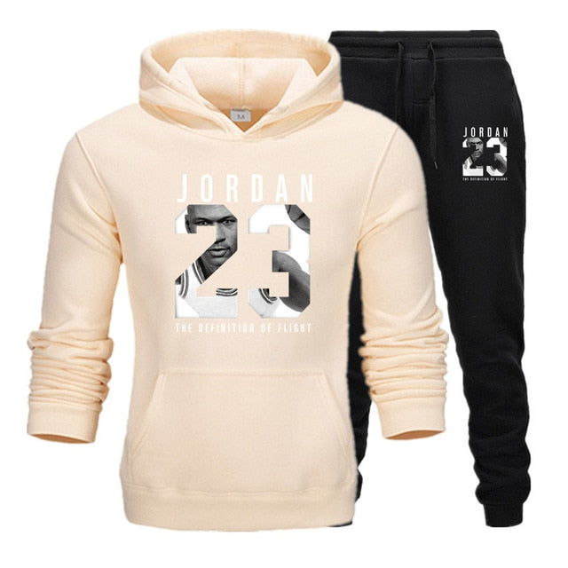 New Men Hoodies Suit