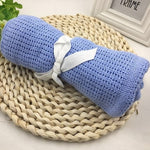 Baby Blanket Cotton Super Soft Kids Month Blankets Newborn Swaddle Infant Wrap Bath Towel Girl Boy Stroller Cover Inbakeren