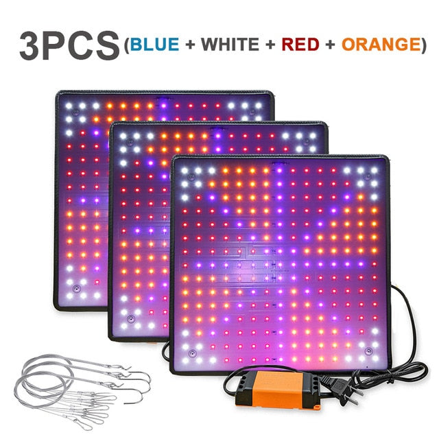 Indoor Led 1000W 3500K Grow Light Panel Full Spectrum Phyto Lamp For Flowers Lamp For Plants Warm White Leds Fitolamp Grow Tent