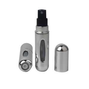 Refillable 5ml Refillable Mini Perfume Spray Bottle Aluminum Spray Atomizer Portable Travel Cosmetic Container Perfume Bottle