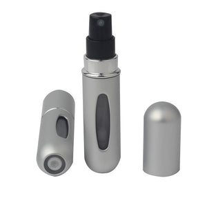 Refillable 5ml Refillable Mini Perfume Spray Bottle Aluminum Spray Atomizer Portable Travel Cosmetic Container Perfume Bottle