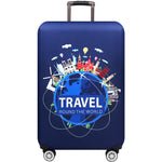 New York Paris Thicken Luggage Protective Cover 18-32inch Trolley Baggage Travel Bag Covers Elastic Protection Suitcase Case 271