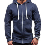 MRMT 2020 New Men's Hoodies Sweatshirts Zipper Hoodie Men Sweatshirt Solid Color Man Hoody Sweatshirts For Male