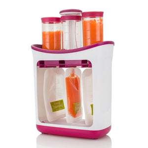 Dropshipping Baby Food Maker Squeeze Food Station Organic Food For Newborn Fresh Fruit Container Storage Baby Feeding Maker