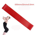 5 Colors Yoga Resistance Rubber Bands Indoor Outdoor Fitness Equipment 0.35mm-1.1mm Pilates Sport Training Workout Elastic Bands