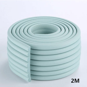 2M Children Protection Table Guard Strip Baby Safety Products Glass Edge Furniture Horror Crash Bar Corner Foam Bumper Collision