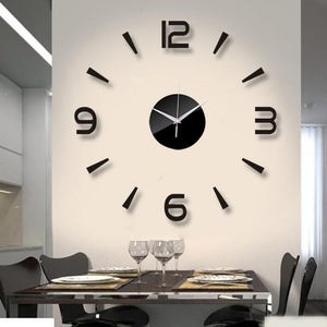 2019 New 3D Wall Clock Mirror Wall Stickers Fashion Living Room Quartz Watch DIY Home Decoration Clocks Sticker reloj de pared