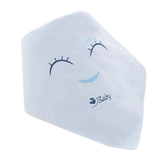 Saliva Towel Baberos Bebes Baby Bibs & Anti-drop Rope Super Absorbent Infant Cotton Bandana Dribble Bib Scarf Newborn Feeding