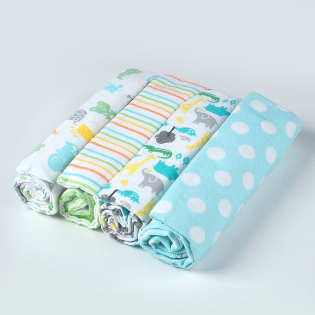 100% Cotton Muslin Diapers Baby Swaddle Baby Blankets Newborn Muslin Blanket Infant Wrap Soft Children's Blanket Swaddle Wrap