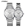 Sinobi New Fashion Lover Quartz Watches Simple Dress Man Woman Watch Couple Wristwacthes Wedding gift Clcok Relojes Homble 2020