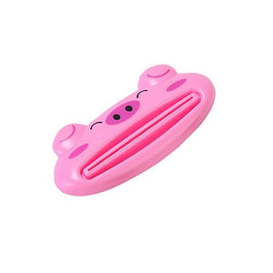 Cute Toothpaste Dispenser Holder Kid Toothpaste Animal Tooth Paste Tube Squeezer Rolling Home Bathroom Supplies Baby Dental Care