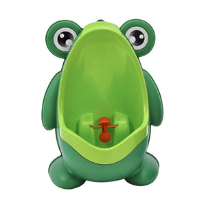 Frog Baby Potty Toilet Urinal Kids Potty training Baby Boys Pee Toilet infant Bathroom Wall-Mounted Urinal girls Travel Potty