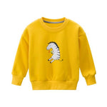 Boys 2020 Top Long Sleeve Clothes Children Boy Girl Clothing Print Cartoon Child Dinosaur Fashion Sweatshirt Spring And Autumn