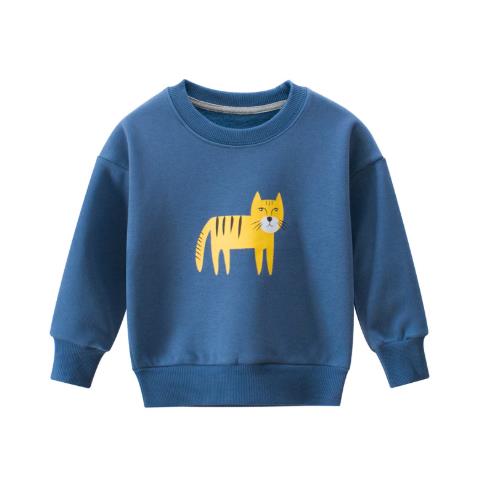 Boys 2020 Top Long Sleeve Clothes Children Boy Girl Clothing Print Cartoon Child Dinosaur Fashion Sweatshirt Spring And Autumn