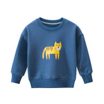 Boys 2020 Top Long Sleeve Clothes Children Boy Girl Clothing Print Cartoon Child Dinosaur Fashion Sweatshirt Spring And Autumn