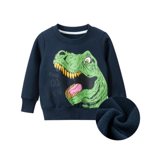 Boys 2020 Top Long Sleeve Clothes Children Boy Girl Clothing Print Cartoon Child Dinosaur Fashion Sweatshirt Spring And Autumn