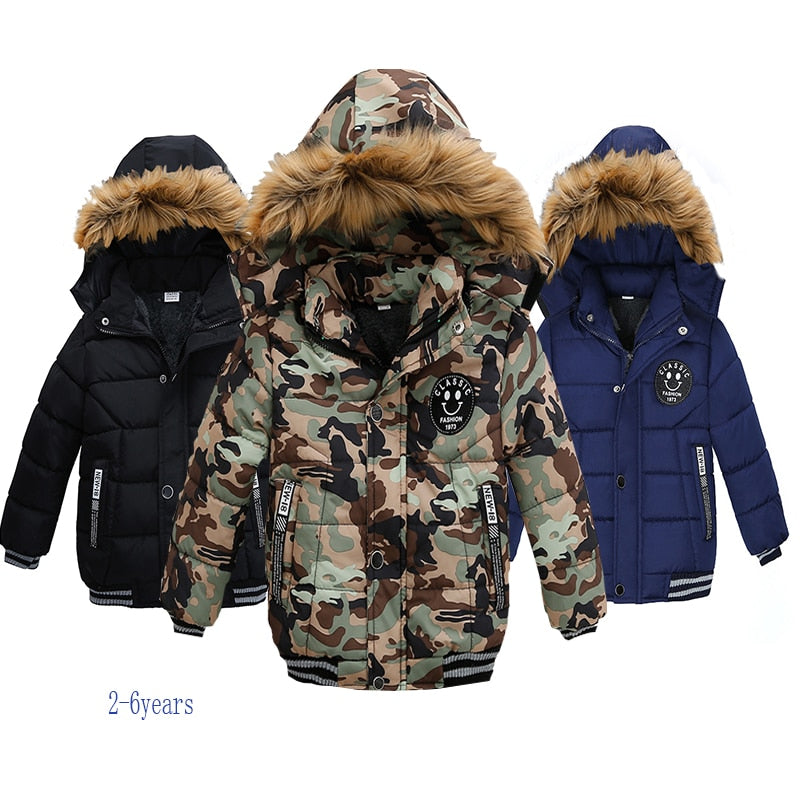 2020 NEW High Quality Winter Child Boy Down Jacket Parka Big Girl Thicking Warm Coat 2 3 4 5 6 Year Light Hooded Outerwears