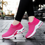 Fashion Women Lightweight Shoes Woman Outdoor Casual Shoes Sneakers Women Breathable Comfort Ladies Shoes Air Cushion Lace Up